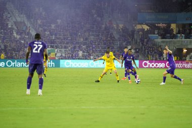 Orlando City, 13 Temmuz 2019 'da Orlando City Stadyumu' nda Kolomb Ekibi 'ne ev sahipliği yapmaktadır. Fotoğraf: Marty Jean-Louis