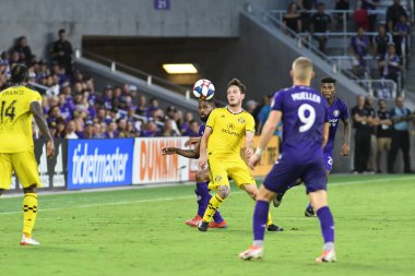 Orlando City, 13 Temmuz 2019 'da Orlando City Stadyumu' nda Kolomb Ekibi 'ne ev sahipliği yapmaktadır. Fotoğraf: Marty Jean-Louis