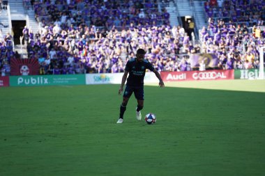 Orlando City SC 20 Nisan 2019 'da Orlando City Stadyumu' nda Vancouver Whitecaps 'a ev sahipliği yapıyor. Fotoğraf: Marty Jean-Louis