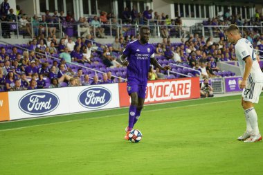 Orlando City, 3 Temmuz 2019 Çarşamba günü Orlando Florida 'daki Exploria Stadyumu' nda Philadelphia Union 'a ev sahipliği yaptı. Fotoğraf: Marty Jean-Louis
