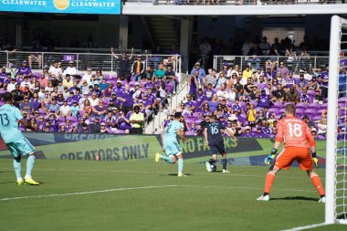 Orlando City SC 20 Nisan 2019 'da Orlando City Stadyumu' nda Vancouver Whitecaps 'a ev sahipliği yapıyor. Fotoğraf: Marty Jean-Louis