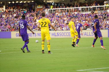 Orlando City, 13 Temmuz 2019 'da Orlando City Stadyumu' nda Kolomb Ekibi 'ne ev sahipliği yapmaktadır. Fotoğraf: Marty Jean-Louis