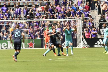 Orlando City SC 20 Nisan 2019 'da Orlando City Stadyumu' nda Vancouver Whitecaps 'a ev sahipliği yapıyor. Fotoğraf: Marty Jean-Louis