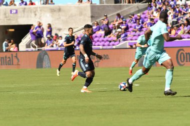 Orlando City SC 20 Nisan 2019 'da Orlando City Stadyumu' nda Vancouver Whitecaps 'a ev sahipliği yapıyor. Fotoğraf: Marty Jean-Louis