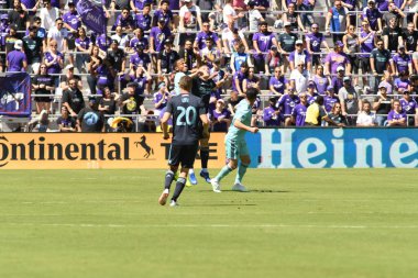 Orlando City SC 20 Nisan 2019 'da Orlando City Stadyumu' nda Vancouver Whitecaps 'a ev sahipliği yapıyor. Fotoğraf: Marty Jean-Louis