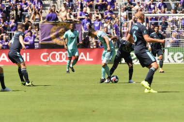 Orlando City SC 20 Nisan 2019 'da Orlando City Stadyumu' nda Vancouver Whitecaps 'a ev sahipliği yapıyor. Fotoğraf: Marty Jean-Louis
