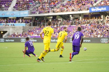 Orlando City, 13 Temmuz 2019 'da Orlando City Stadyumu' nda Kolomb Ekibi 'ne ev sahipliği yapmaktadır. Fotoğraf: Marty Jean-Louis