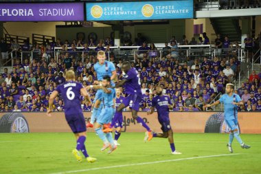 Orlando City, 10 Temmuz 2019 'da Orlando City Stadyumu' nda New York City FC 'ye ev sahipliği yaptı. Fotoğraf: Marty Jean-Louis