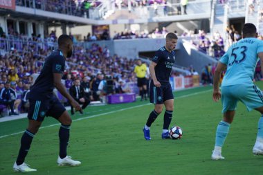 Orlando City SC 20 Nisan 2019 'da Orlando City Stadyumu' nda Vancouver Whitecaps 'a ev sahipliği yapıyor. Fotoğraf: Marty Jean-Louis