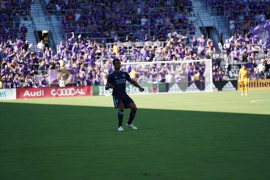Orlando City SC 20 Nisan 2019 'da Orlando City Stadyumu' nda Vancouver Whitecaps 'a ev sahipliği yapıyor. Fotoğraf: Marty Jean-Louis