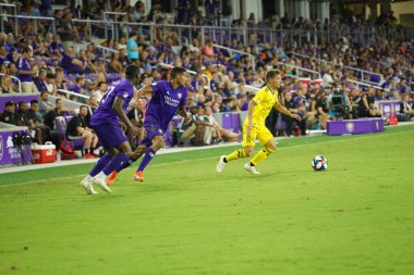 Orlando City, 13 Temmuz 2019 'da Orlando City Stadyumu' nda Kolomb Ekibi 'ne ev sahipliği yapmaktadır. Fotoğraf: Marty Jean-Louis