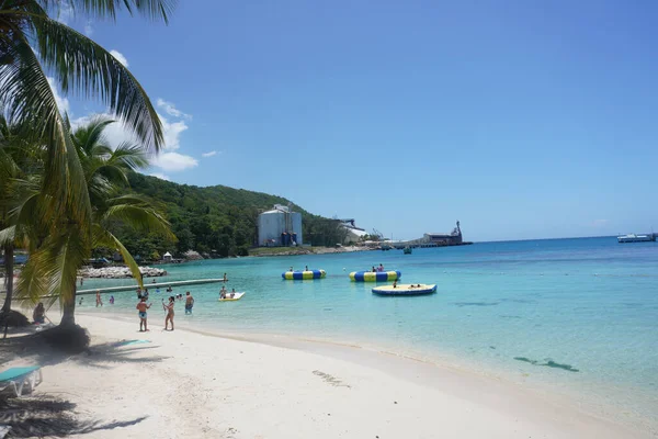 Prachtig Uitzicht Ochos Rios Jamaica Een Zomerse Dag Foto Krediet — Stockfoto