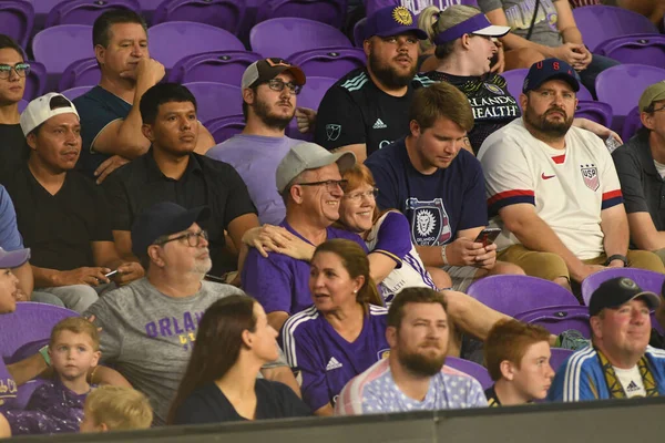 Orlando City Acoge Philadelphia Union Exploria Stadium Orlando Florida Miércoles —  Fotos de Stock