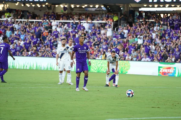 Orlando City Host Galaxy Orlando City Stadium Orlando Florida May — Stock Fotó