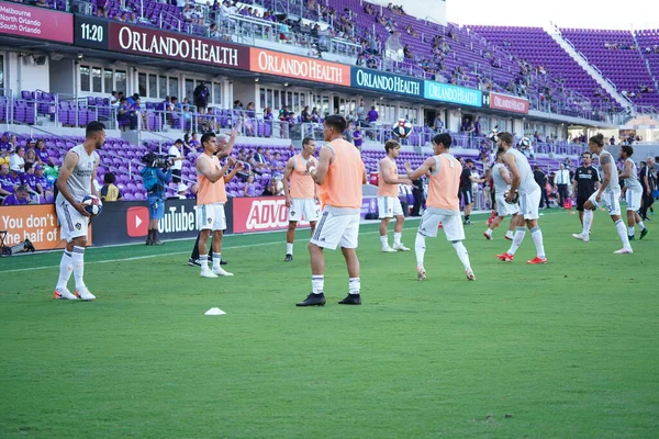 Orlando City Host Galaxy Orlando City Stadium Orlando Florida May — Stock Fotó