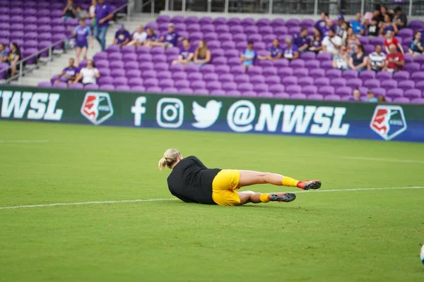 Photo Prides Принимает Portland Thorns Стадионе Орландо Сити Орландо Флорида — стоковое фото