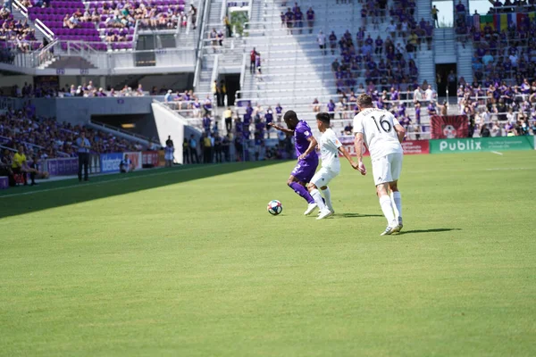 Orlando City Isännöi Cincinnatia Orlando City Stadiumilla Orlando Floridassa Toukokuuta — kuvapankkivalokuva