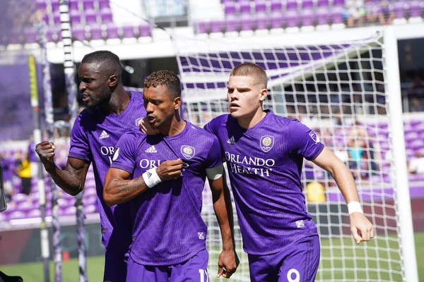 Orlando City Empfängt Mai 2019 Den Cincinnati Orlando City Stadium — Stockfoto