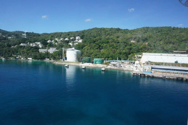 Piękny Widok Ochos Rios Jamajka Letni Dzień Zdjęcie Marty Jean — Zdjęcie stockowe