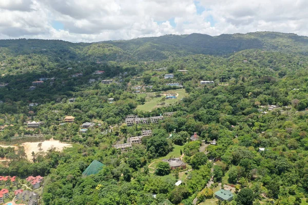 Bela Vista Ochos Rios Jamaica Dia Verão Crédito Foto Marty — Fotografia de Stock