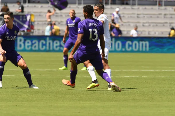 Orlando City Gospodarz Cincinnati Orlando City Stadium Orlando Florida Maja — Zdjęcie stockowe