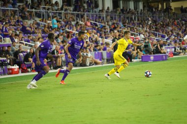Orlando City, 13 Temmuz 2019 'da Orlando City Stadyumu' nda Kolomb Ekibi 'ne ev sahipliği yapmaktadır. Fotoğraf: Marty Jean-Louis