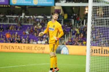 Orlando City, 3 Temmuz 2019 Çarşamba günü Orlando Florida 'daki Exploria Stadyumu' nda Philadelphia Union 'a ev sahipliği yaptı. Fotoğraf: Marty Jean-Louis