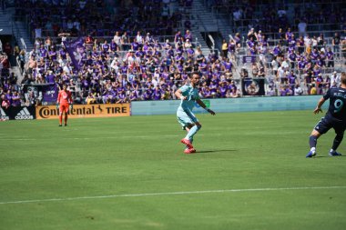Orlando City SC 20 Nisan 2019 'da Orlando City Stadyumu' nda Vancouver Whitecaps 'a ev sahipliği yapıyor. Fotoğraf: Marty Jean-Louis