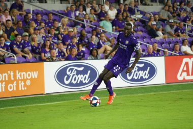 Orlando City, 3 Temmuz 2019 Çarşamba günü Orlando Florida 'daki Exploria Stadyumu' nda Philadelphia Union 'a ev sahipliği yaptı. Fotoğraf: Marty Jean-Louis