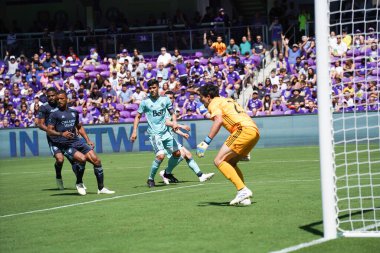 Orlando City SC 20 Nisan 2019 'da Orlando City Stadyumu' nda Vancouver Whitecaps 'a ev sahipliği yapıyor. Fotoğraf: Marty Jean-Louis