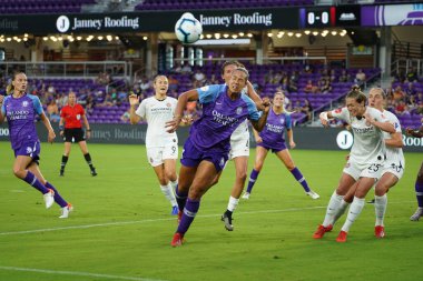 Foto Prides, 11 Mayıs 2019 Cumartesi günü Orlando City Stadyumu 'nda Portland Thorns FC' ye ev sahipliği yapıyor. Fotoğraf: Marty Jean-Louis