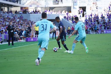 Orlando City SC 20 Nisan 2019 'da Orlando City Stadyumu' nda Vancouver Whitecaps 'a ev sahipliği yapıyor. Fotoğraf: Marty Jean-Louis