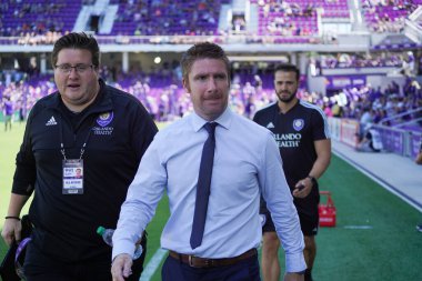 Orlando City SC 20 Nisan 2019 'da Orlando City Stadyumu' nda Vancouver Whitecaps 'a ev sahipliği yapıyor. Fotoğraf: Marty Jean-Louis