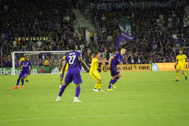 Orlando City, 13 Temmuz 2019 'da Orlando City Stadyumu' nda Kolomb Ekibi 'ne ev sahipliği yapmaktadır. Fotoğraf: Marty Jean-Louis