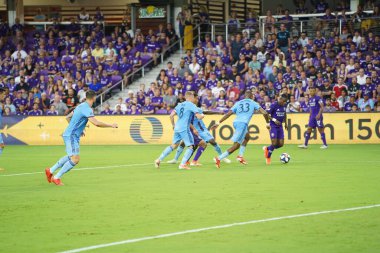 Orlando City, 10 Temmuz 2019 'da Orlando City Stadyumu' nda New York City FC 'ye ev sahipliği yaptı. Fotoğraf: Marty Jean-Louis