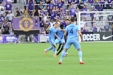 Orlando City, 10 Temmuz 2019 'da Orlando City Stadyumu' nda New York City FC 'ye ev sahipliği yaptı. Fotoğraf: Marty Jean-Louis
