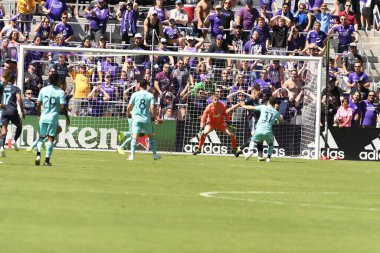 Orlando City SC 20 Nisan 2019 'da Orlando City Stadyumu' nda Vancouver Whitecaps 'a ev sahipliği yapıyor. Fotoğraf: Marty Jean-Louis