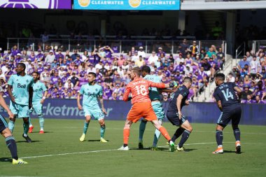Orlando City SC 20 Nisan 2019 'da Orlando City Stadyumu' nda Vancouver Whitecaps 'a ev sahipliği yapıyor. Fotoğraf: Marty Jean-Louis