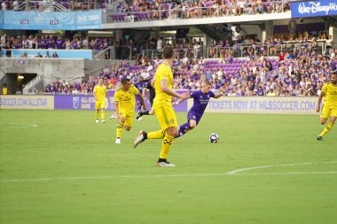Orlando City, 13 Temmuz 2019 'da Orlando City Stadyumu' nda Kolomb Ekibi 'ne ev sahipliği yapmaktadır. Fotoğraf: Marty Jean-Louis