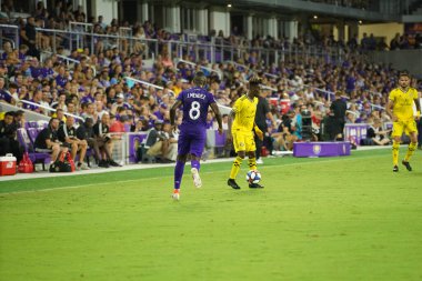 Orlando City, 13 Temmuz 2019 'da Orlando City Stadyumu' nda Kolomb Ekibi 'ne ev sahipliği yapmaktadır. Fotoğraf: Marty Jean-Louis