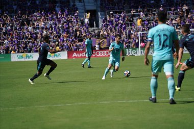 Orlando City SC 20 Nisan 2019 'da Orlando City Stadyumu' nda Vancouver Whitecaps 'a ev sahipliği yapıyor. Fotoğraf: Marty Jean-Louis