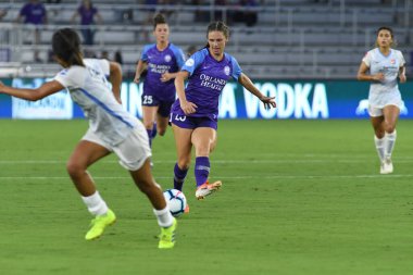 Orlando Pride 20 Temmuz 2019 tarihinde Florida Exploria Stadyumu 'nda Sky Blue FC' ye ev sahipliği yapmaktadır. Fotoğraf: Marty Jean-Louis