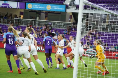 Foto Prides, 11 Mayıs 2019 Cumartesi günü Orlando City Stadyumu 'nda Portland Thorns FC' ye ev sahipliği yapıyor. Fotoğraf: Marty Jean-Louis