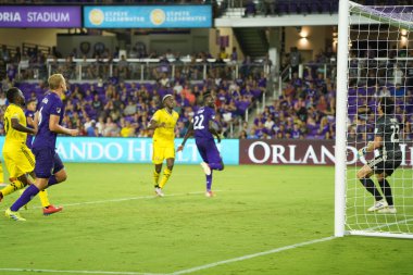 Orlando City, 13 Temmuz 2019 'da Orlando City Stadyumu' nda Kolomb Ekibi 'ne ev sahipliği yapmaktadır. Fotoğraf: Marty Jean-Louis