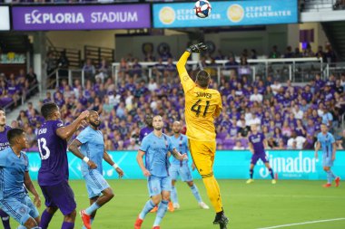 Orlando City, 10 Temmuz 2019 'da Orlando City Stadyumu' nda New York City FC 'ye ev sahipliği yaptı. Fotoğraf: Marty Jean-Louis