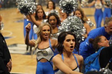 Orlando Magic 19 Nisan 2019 Cuma günü Orlando Florida 'daki Amway Arena' da düzenlenen NBA Playoff 1 'de Toronto Rapters' a ev sahipliği yapıyor. Fotoğraf: Marty Jean-Louis