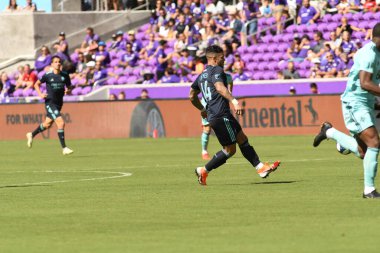 Orlando City SC 20 Nisan 2019 'da Orlando City Stadyumu' nda Vancouver Whitecaps 'a ev sahipliği yapıyor. Fotoğraf: Marty Jean-Louis
