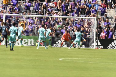 Orlando City SC 20 Nisan 2019 'da Orlando City Stadyumu' nda Vancouver Whitecaps 'a ev sahipliği yapıyor. Fotoğraf: Marty Jean-Louis