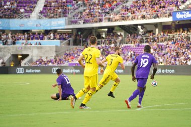 Orlando City, 13 Temmuz 2019 'da Orlando City Stadyumu' nda Kolomb Ekibi 'ne ev sahipliği yapmaktadır. Fotoğraf: Marty Jean-Louis