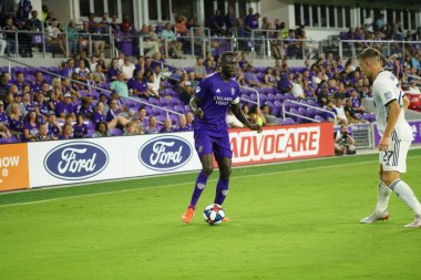 Orlando City, 3 Temmuz 2019 Çarşamba günü Orlando Florida 'daki Exploria Stadyumu' nda Philadelphia Union 'a ev sahipliği yaptı. Fotoğraf: Marty Jean-Louis